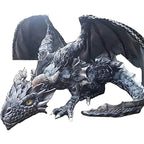 Legendärer Sitzender Drache – Magische Dekoration für Haus sowie Garten
