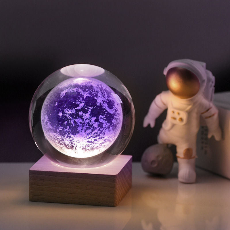 SternenLichter – 3D Kristall Universum Dekorlampe