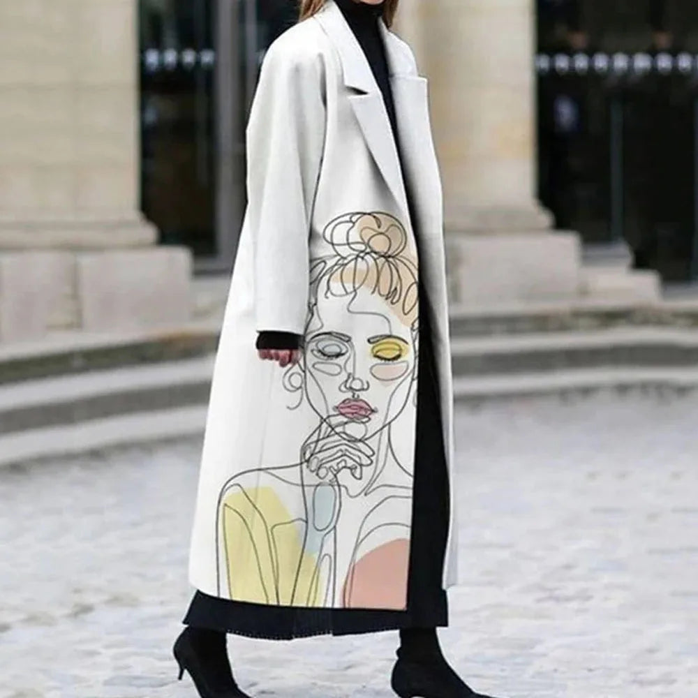 EleganceOversized Mantel – Elegant und bequem für jede Gelegenheit