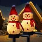 Weihnachts-Schneemann-Lampen: Verzaubernde Beleuchtung für eine festliche Atmosphäre