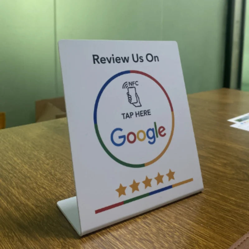 NFC Google Review Karte: Einfache Sammlung von Kundenfeedback