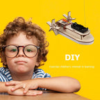 Bildungs Holz DIY Boot: Baue dein eigenes elektrisches Spielboot