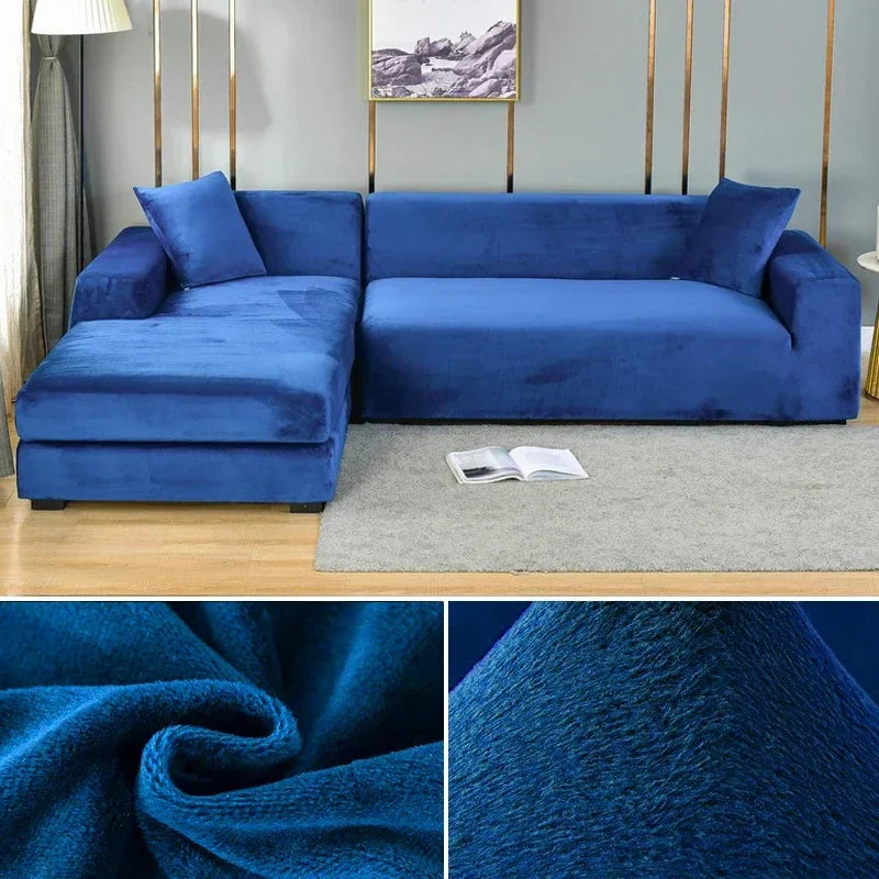 Velura Sofaüberzug – Luxuriöses Samt für Stil sowie Schutz