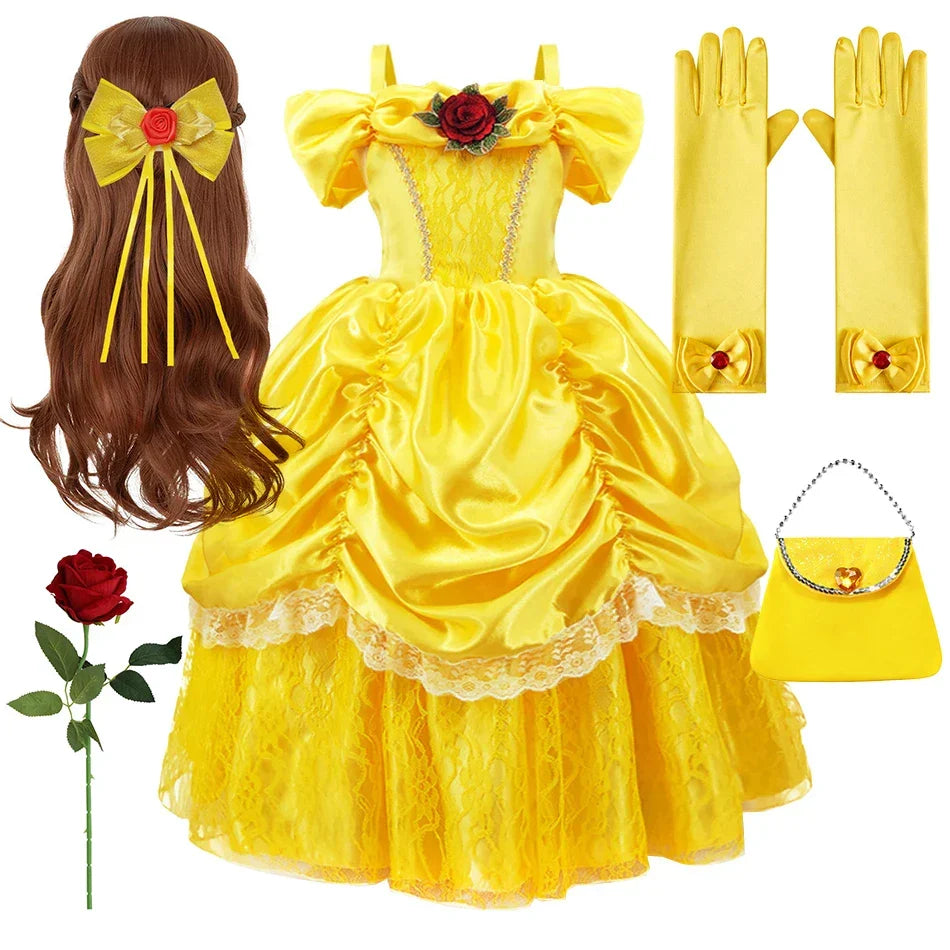 Luna Prinzessinnenkleid für Kinder – Bezauberndes sowie Elegantes Cosplay-Outfit