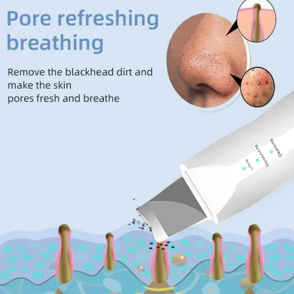 SkinSonic Ultrasonische Hautreiniger – Für Tiefenreinigung sowie Frische Poren