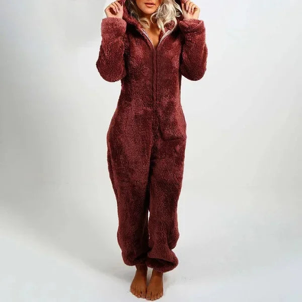 Flauschiger Winter-Overall – Herrlich Warm & Behaglich