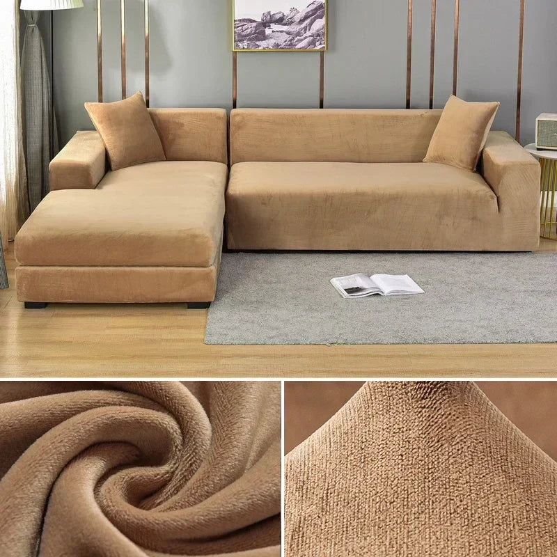 Velura Sofaüberzug – Luxuriöses Samt für Stil sowie Schutz