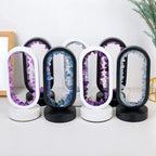 Elegante Amethyst-Kristalllampe: Ambient LED-Beleuchtung zur Entspannung