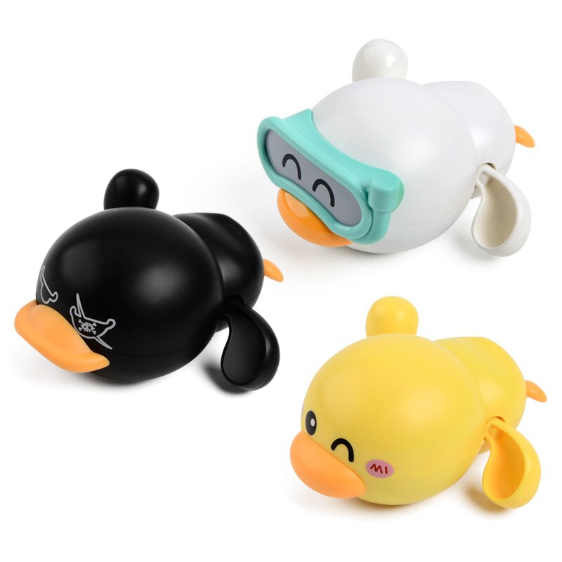 SwimBuddy: Set von 3 Selbstschwimmenden Badeenten