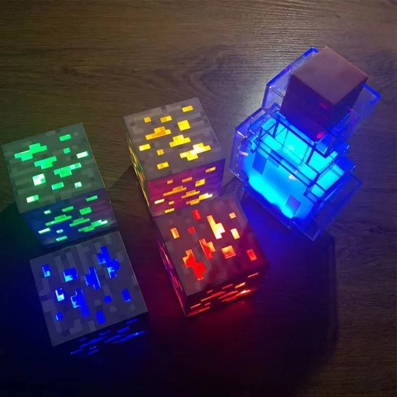 Verspielte LED Blocklampen: Kreative Beleuchtung für Gamer