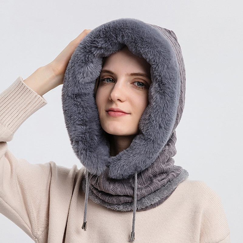 Winterkapuze mit Gesichtsschutz – Warm sowie Schützend