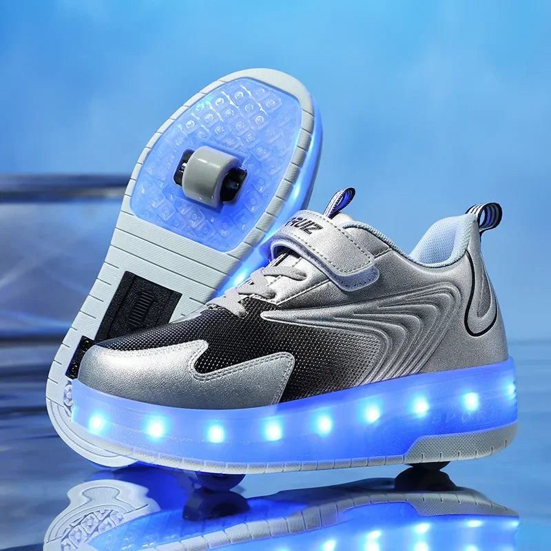 LichtRiders – LED-Rollenschuhe für Kinder