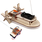 Bildungs Holz DIY Boot: Baue dein eigenes elektrisches Spielboot