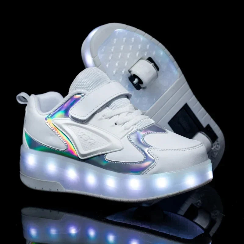 LichtRiders – LED-Rollenschuhe für Kinder