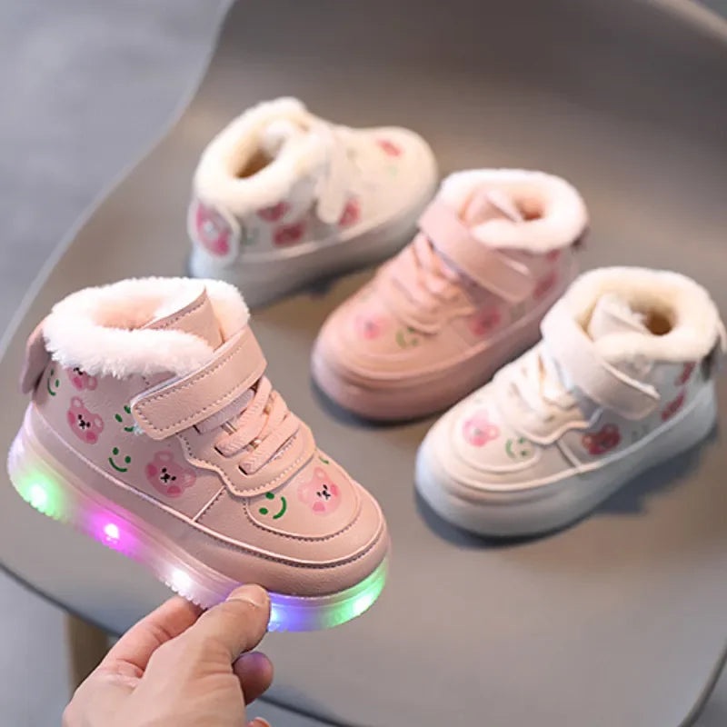 Emma Leuchtende Sneakers für Kinder – Warm sowie Bequem mit LED-Beleuchtung