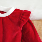 WeihnachtsTraum Kleid – Festliches Kleid inklusive Haarband für Kinder