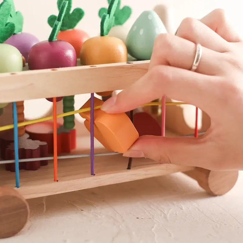 Gemüse-Festwagen – Ideal für ein lehrreiches Spielerlebnis