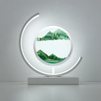 SandLight 3D Sandtischlampe – Entspannendes Design inklusive Bewegtem Sand
