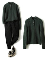 Arden Pullover mit Knopfleiste