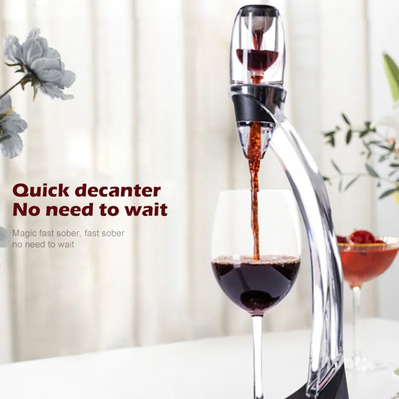 Weinbelüfter inklusive Filter – Schneller Genießen von Vollem Aroma