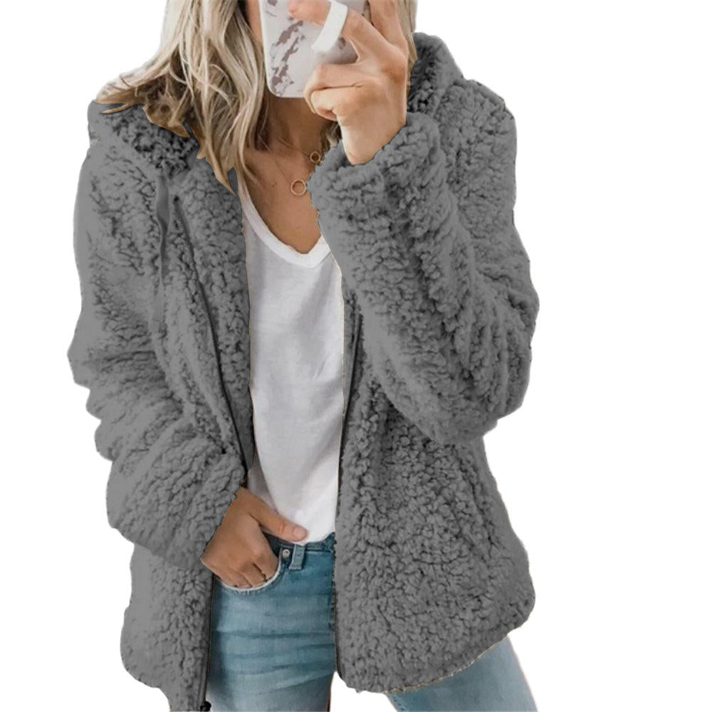 Nora Flauschiger Hoodie für Damen - Bequemer Hoodie für Kalte Tage