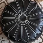 Luxe Leder Pouf – Komfort sowie Design