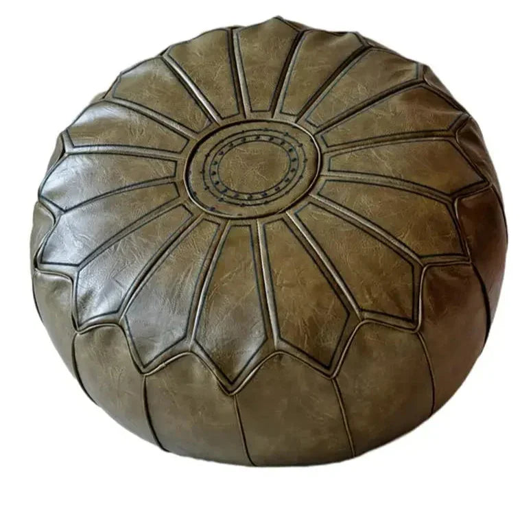 Luxe Leder Pouf – Komfort sowie Design