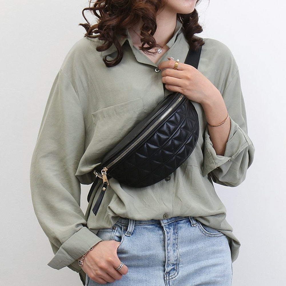 UrbanFlex Bag: Stylische Hüft- & Crossbody-Tasche aus tierfreiem Leder