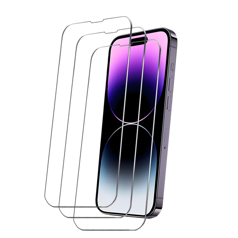 iPhone Displayschutzfolie aus gehärtetem Glas: Vollständiger Schutz