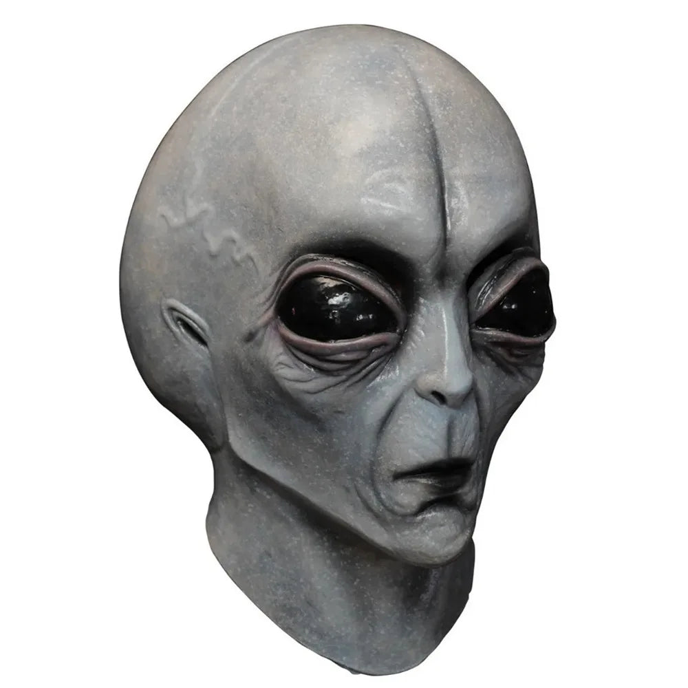 Außerirdisches Alien-Maske: Gruseliges Kostümzubehör für Halloween