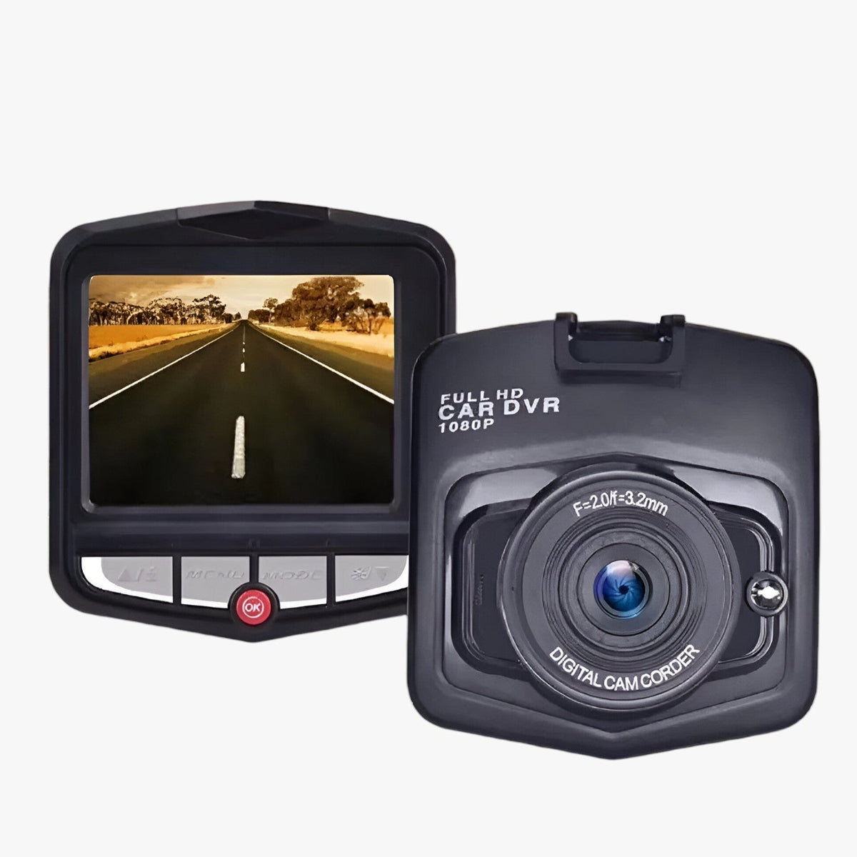 Kompakte 1080p HD Dashcam – Nachtsicht inklusive Loop-Aufnahme