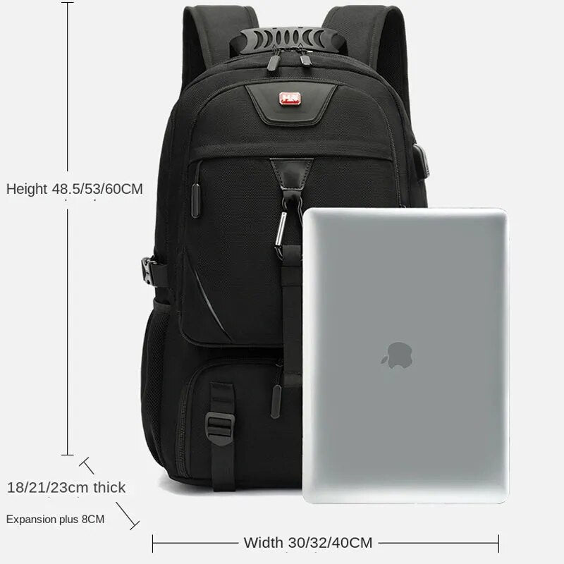 TechTrek Pro Explorer Rucksack – Großzügig und Smart Vernetzt