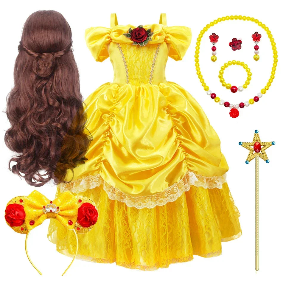 Luna Prinzessinnenkleid für Kinder – Bezauberndes sowie Elegantes Cosplay-Outfit