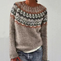 Gemütlicher Retro-Pullover