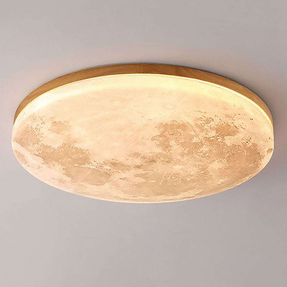 LunarGlow Deckenlampe: Beruhigendes Mondlicht für jedes Interieur
