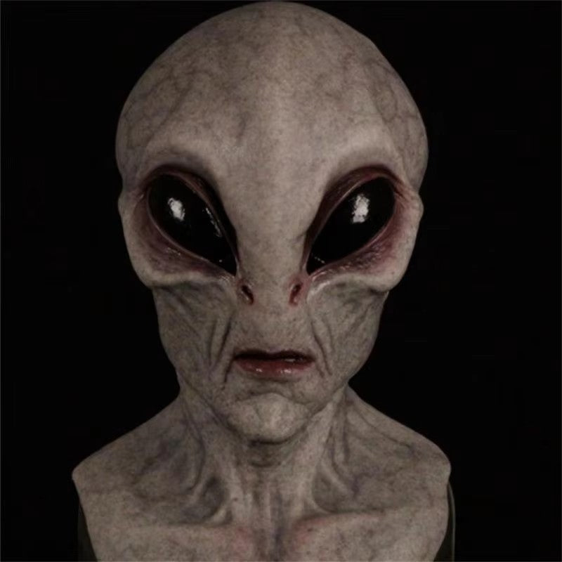 Außerirdisches Alien-Maske: Gruseliges Kostümzubehör für Halloween
