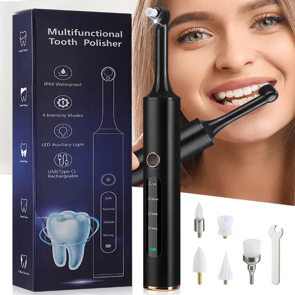 DentBright 5-in-1 Drahtloser Zahnpolierer – Strahlendes sowie Gesundes Lächeln