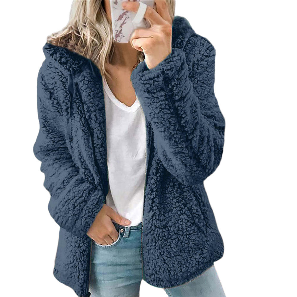 Nora Flauschiger Hoodie für Damen - Bequemer Hoodie für Kalte Tage