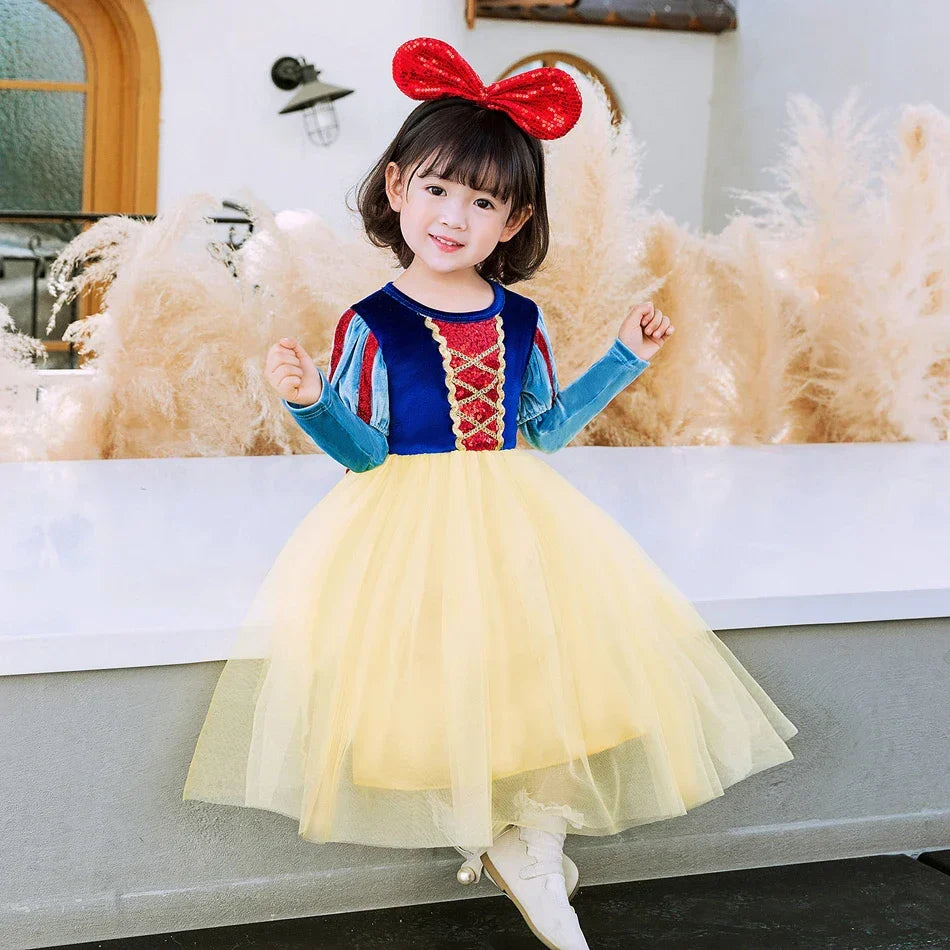 Sophia Zauberhaftes Prinzessinnenkleid für Kinder: Magisches Cosplay-Outfit für Partys