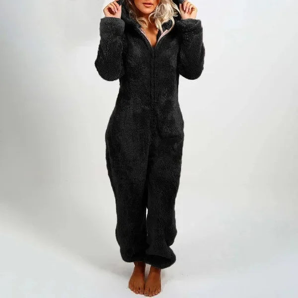 Flauschiger Winter-Overall – Herrlich Warm & Behaglich