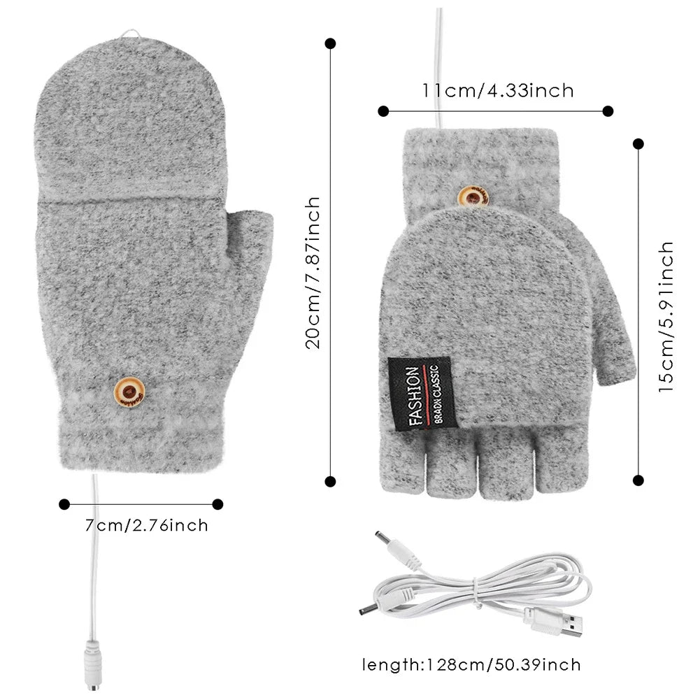 USB beheizte Handschuhe: Immer warme Hände im Winter