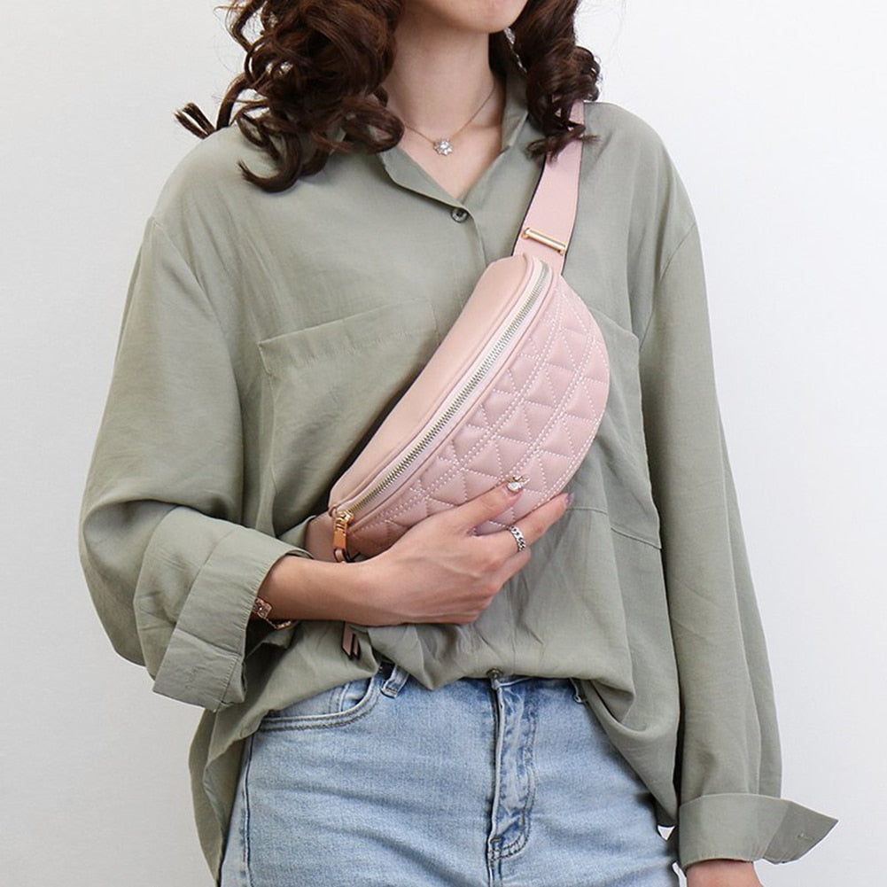 UrbanFlex Bag: Stylische Hüft- & Crossbody-Tasche aus tierfreiem Leder