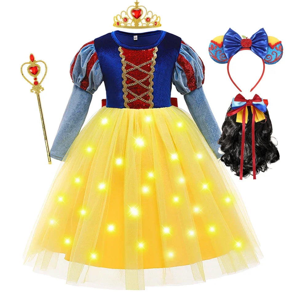 Sophia Zauberhaftes Prinzessinnenkleid für Kinder: Magisches Cosplay-Outfit für Partys