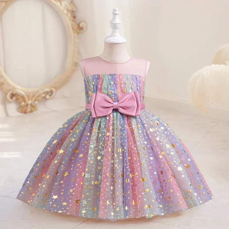 Lieveke Magisches Tutu-Kleid – Buntes Verzaubertes Kleid für Feiern