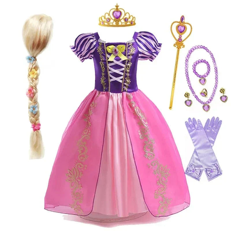 Verzauberndes Königliches Prinzessinnenkleid: Verspielte Eleganz für junge Damen