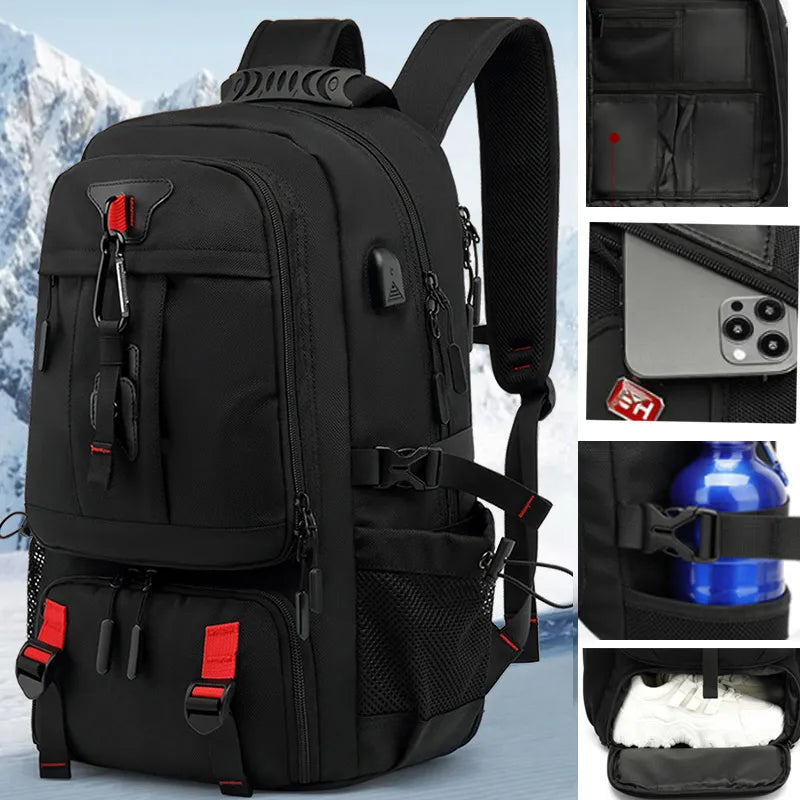 TechTrek Pro Explorer Rucksack – Großzügig und Smart Vernetzt
