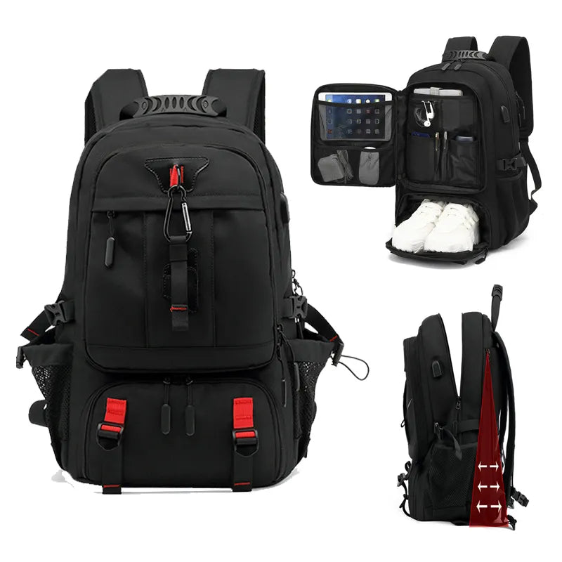 TechTrek Pro Explorer Rucksack – Großzügig und Smart Vernetzt