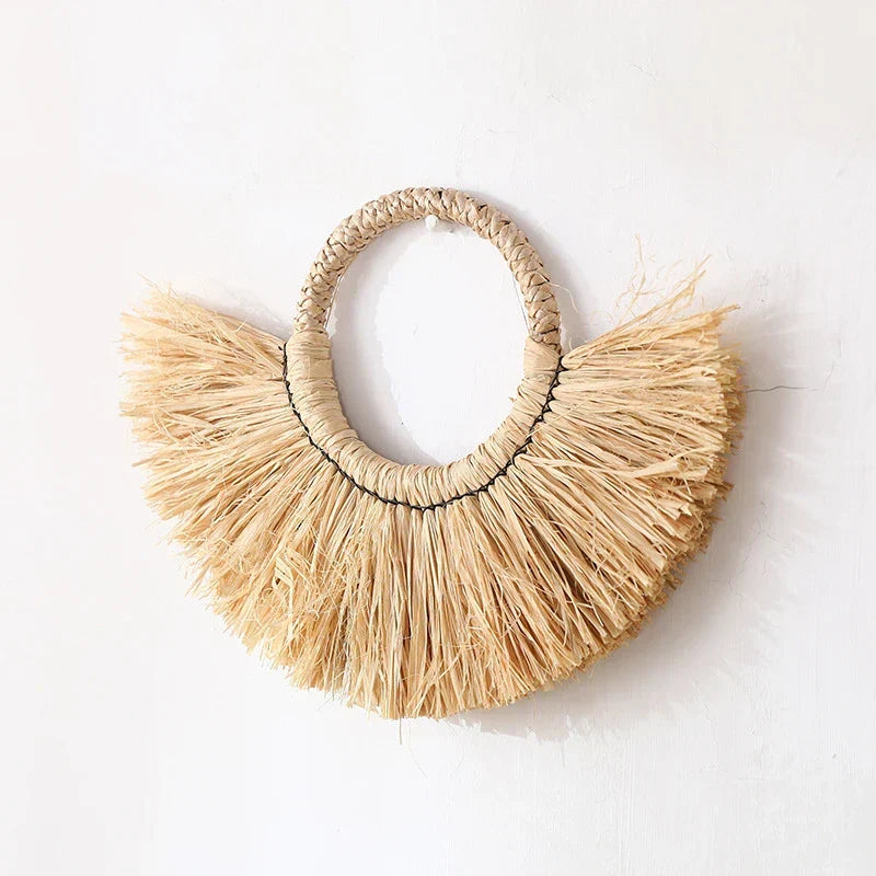 Boho Wanddekoration Raffia – Authentisch und Behaglich