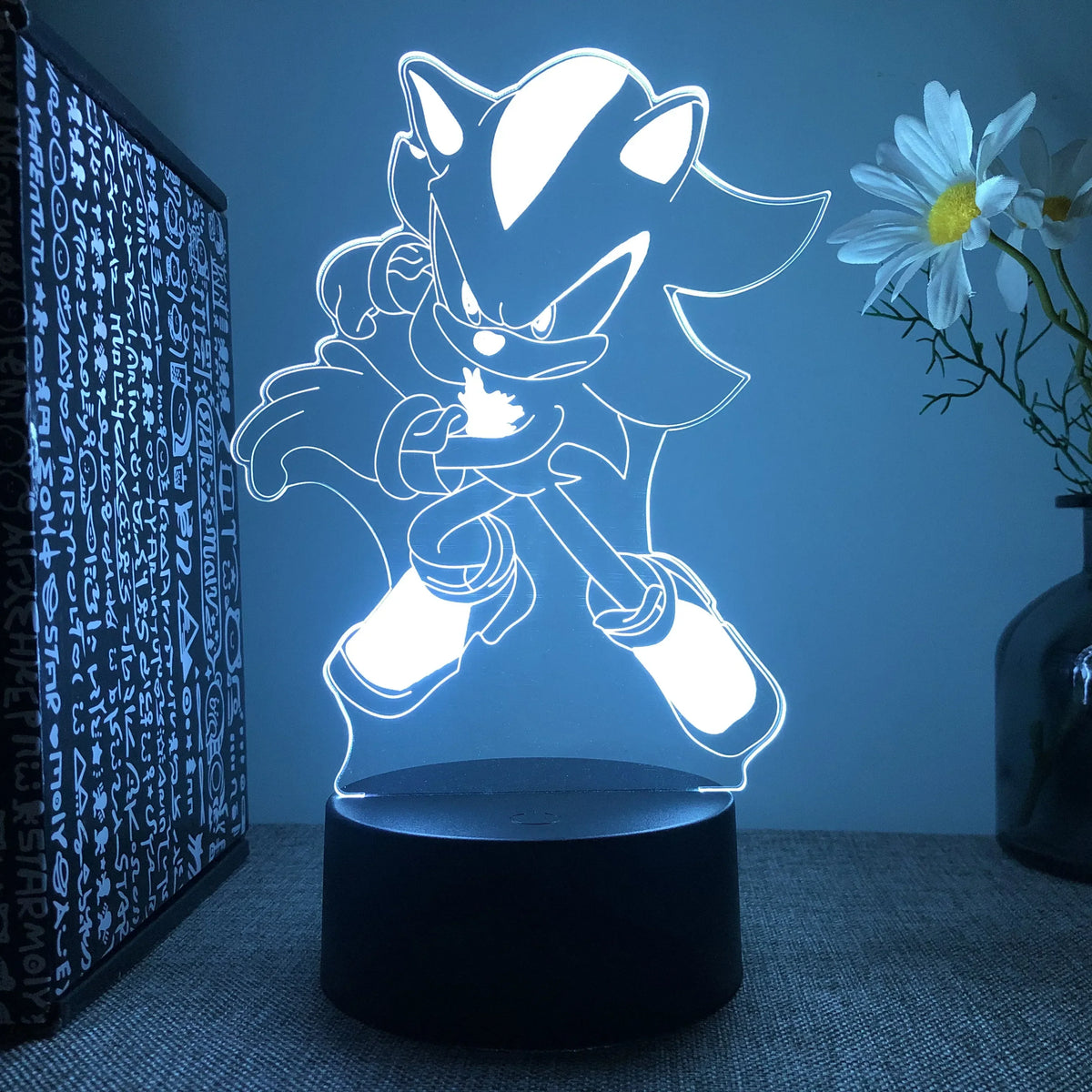 Sonic LED Lampe: Verspielte Beleuchtung für Gamer