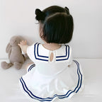 Maritime Babykleid mit Schleife – Süßes sowie Bequemes Sommerdesign